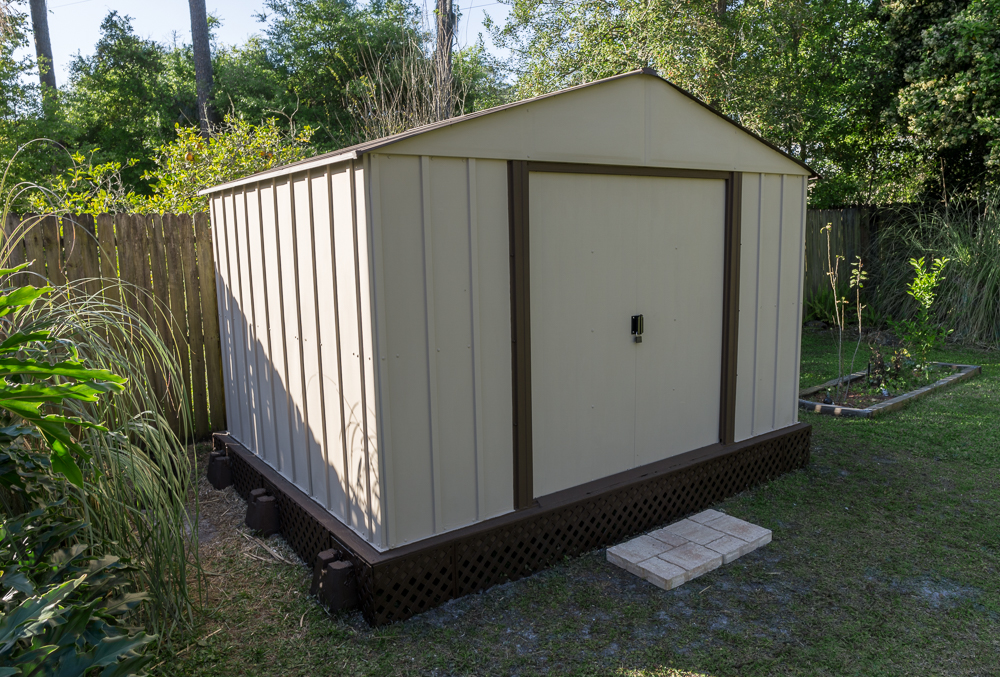 The finished shed!