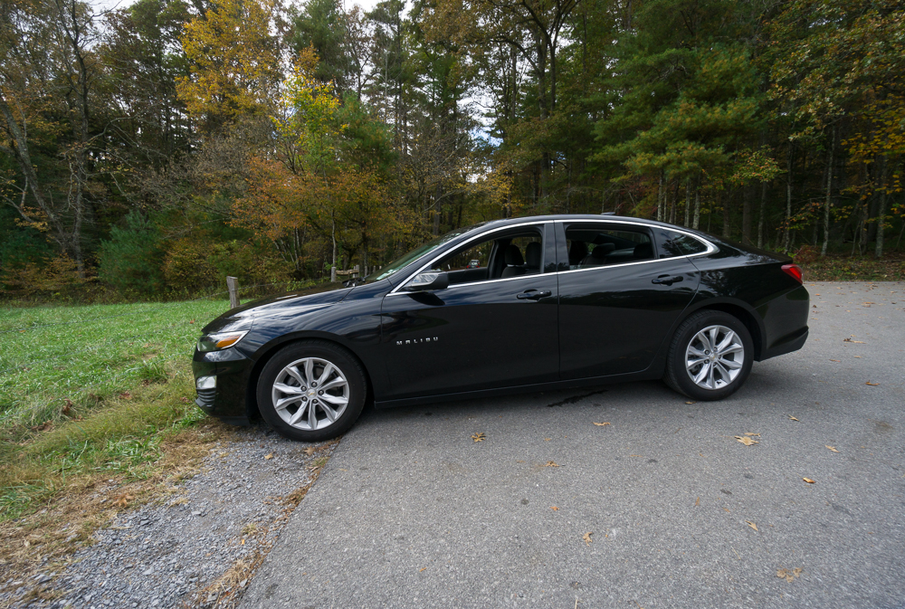 Our rental car for the week.